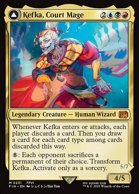 Kefka, Court Mage (Foil) - FIN - 231