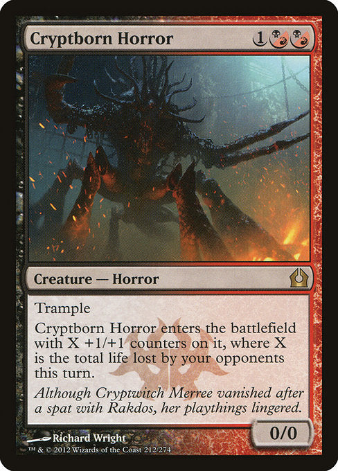 Cryptborn Horror - RTR - 212