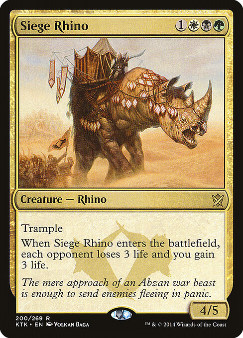 Siege Rhino - KTK - 200