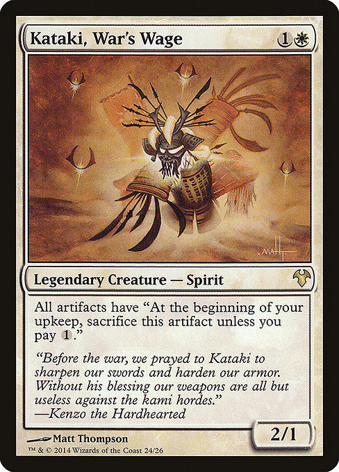 Kataki, War's Wage - MD1 - 24