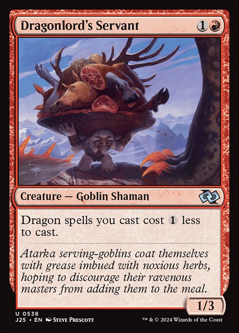 Dragonlord's Servant - J25 - 538