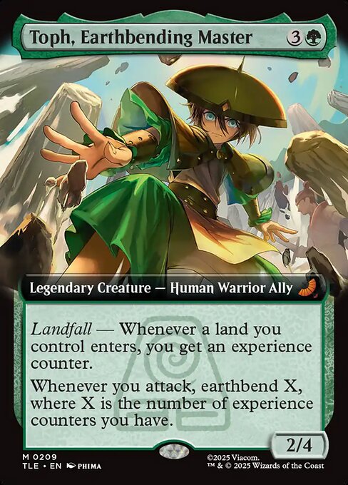 Toph, Earthbending Master (Extended Art) - TLE - 209