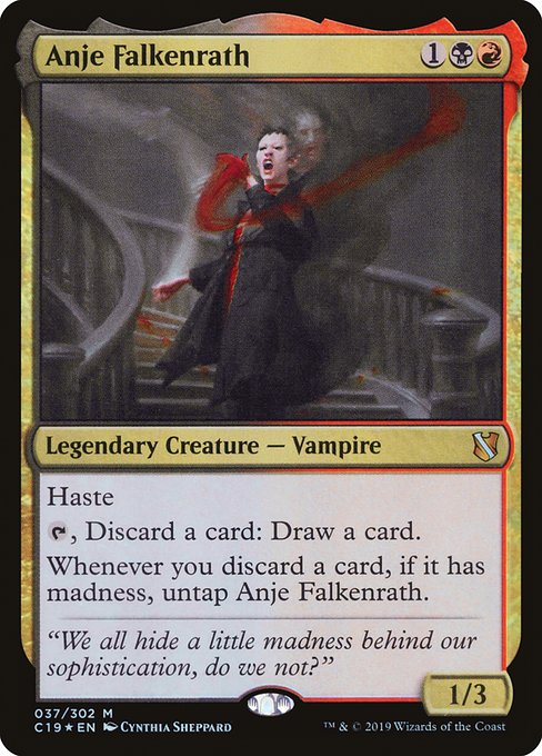 Anje Falkenrath (Foil) - C19 - 37