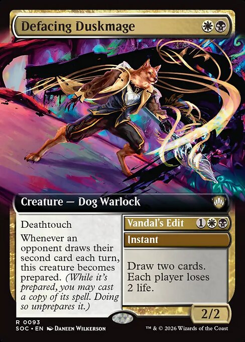 Defacing Duskmage (Extended Art) - SOC - 93