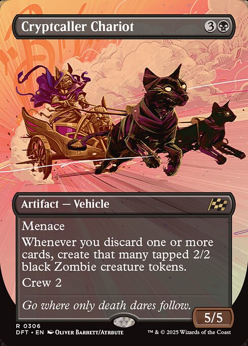 Cryptcaller Chariot (Borderless) - DFT - 306