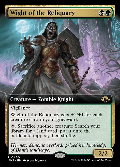 Wight of the Reliquary (Extended Art) - MH3 - 460