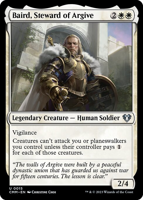 Baird, Steward of Argive - CMM - 15
