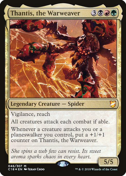 Thantis, the Warweaver (Foil) - C18 - 46