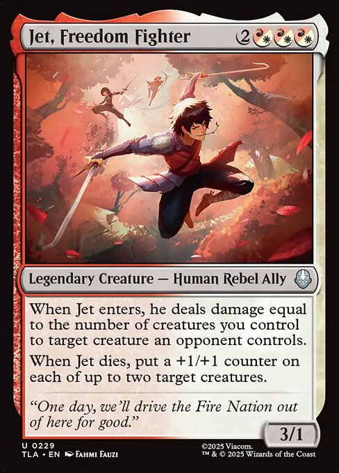Jet, Freedom Fighter (Foil) - TLA - 229