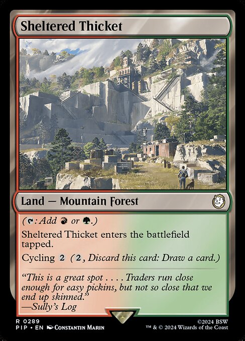 Sheltered Thicket - PIP - 289