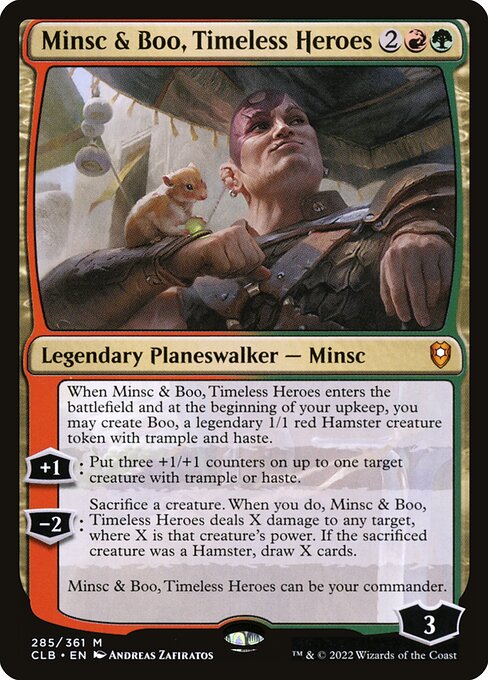 Minsc & Boo, Timeless Heroes - CLB - 285