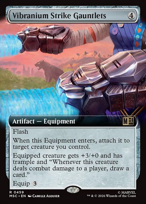 Vibranium Strike Gauntlets (Extended Art) - MSC - 459