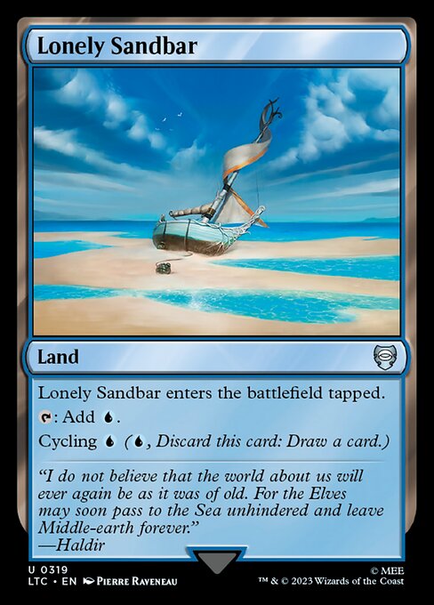 Lonely Sandbar - LTC - 319