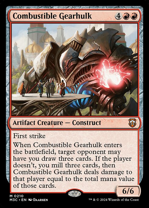 Combustible Gearhulk - M3C - 210