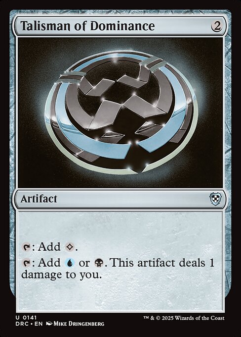 Talisman of Dominance - DRC - 141