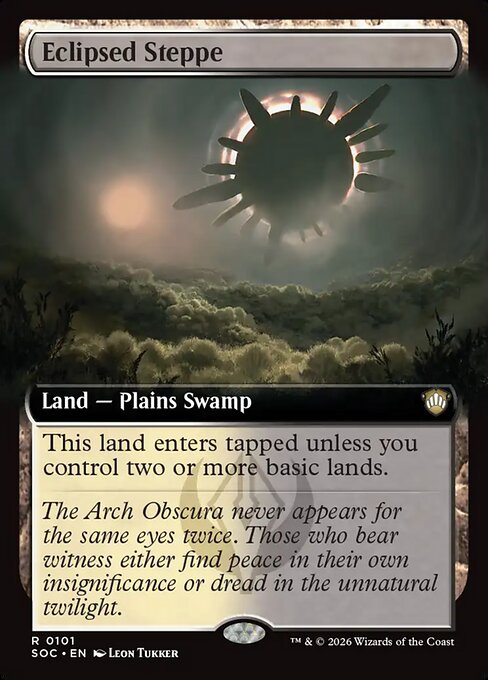 Eclipsed Steppe (Extended Art) - SOC - 101
