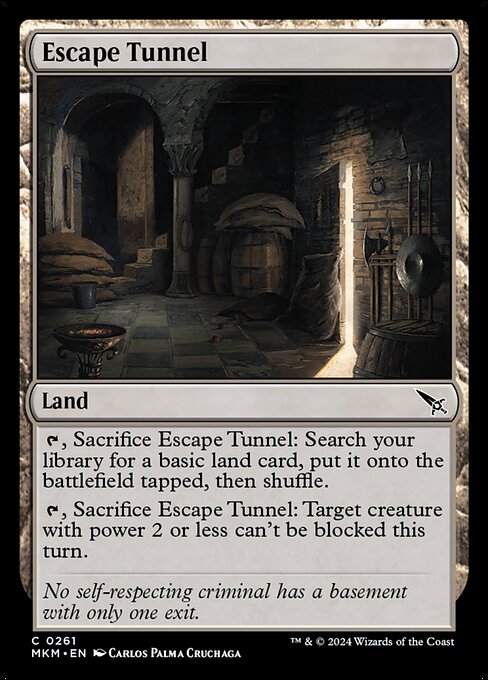 Escape Tunnel - MKM - 261
