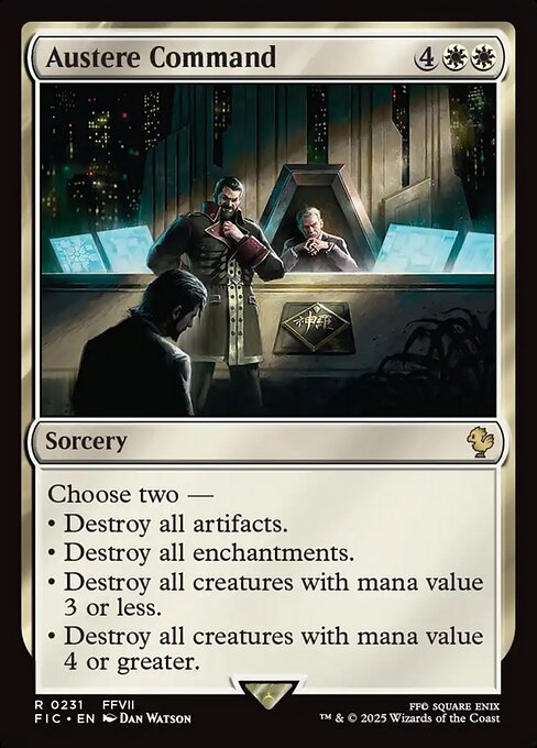 Austere Command - FIC - 231