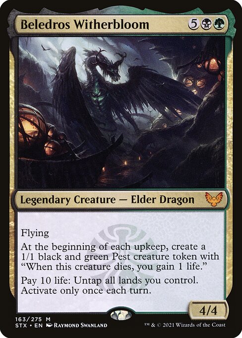 Beledros Witherbloom (Foil) - STX - 163