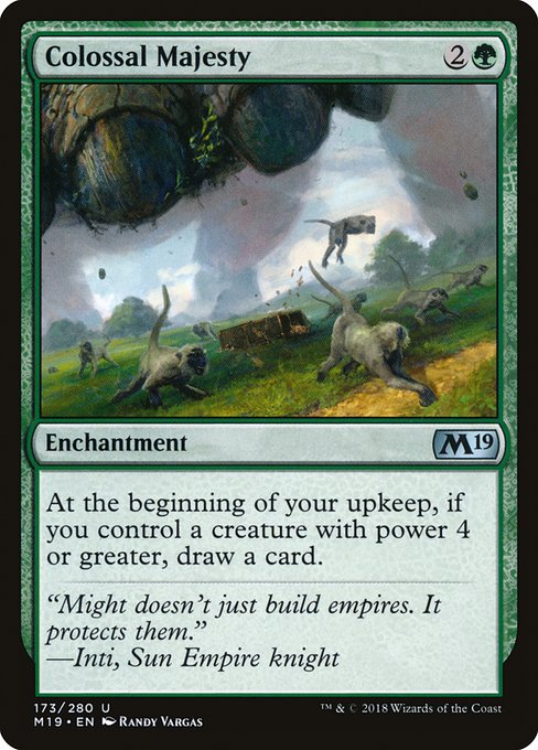 Colossal Majesty - M19 - 173