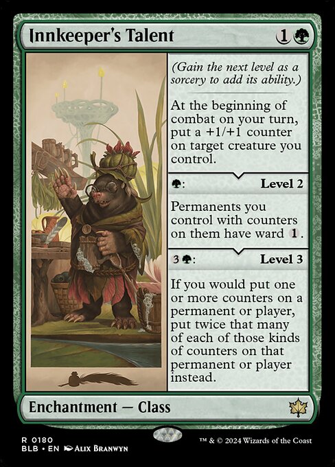 Innkeeper's Talent - BLB - 180
