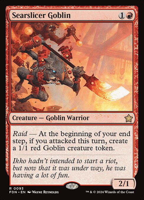 Searslicer Goblin - FDN - 93