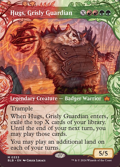 Hugs, Grisly Guardian (Showcase) (Foil) - BLB - 333
