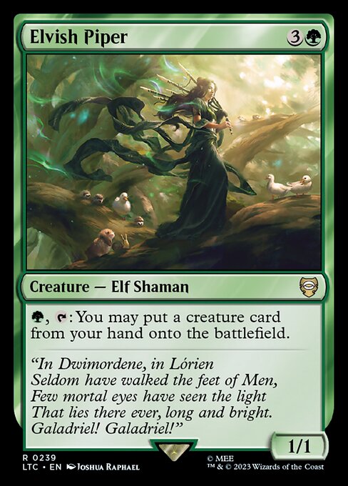 Elvish Piper - LTC - 239