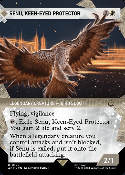 Senu, Keen-Eyed Protector (Showcase) - ACR - 128