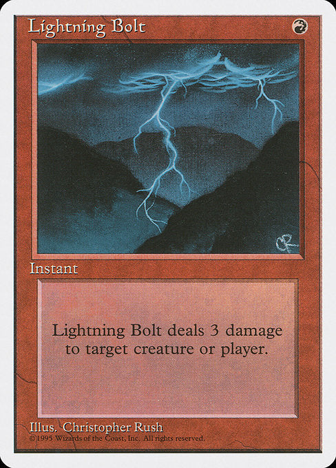 Lightning Bolt - 4ED - 208