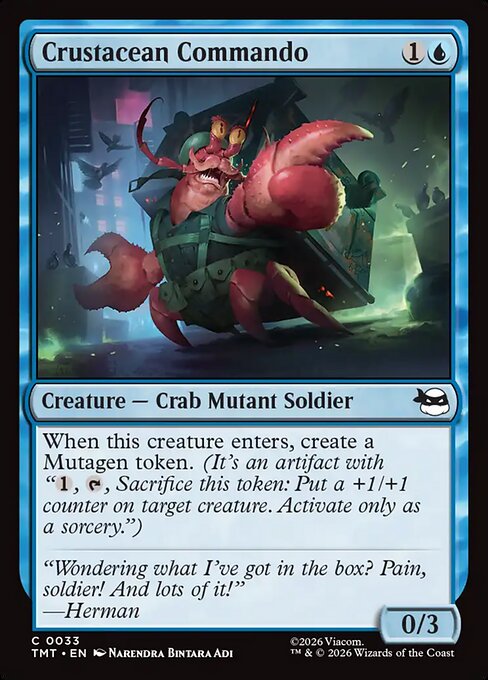 Crustacean Commando (Foil) - TMT - 33
