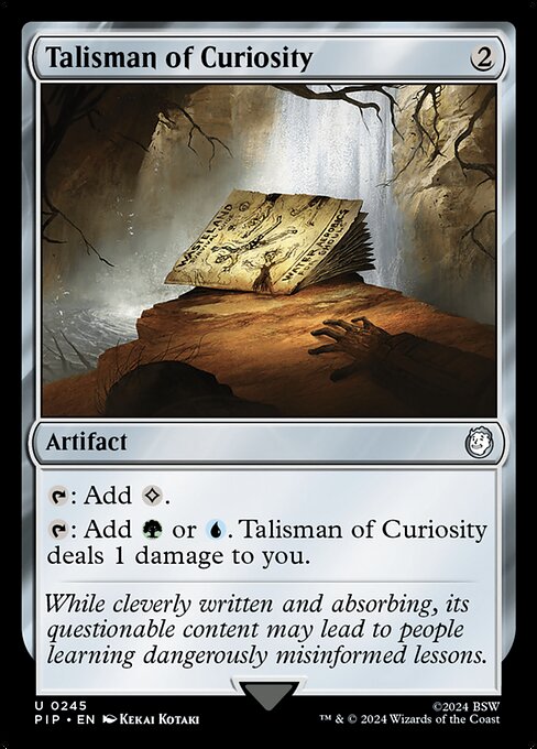 Talisman of Curiosity - PIP - 245