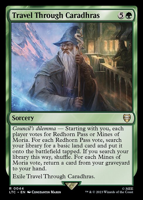 Travel Through Caradhras - LTC - 44