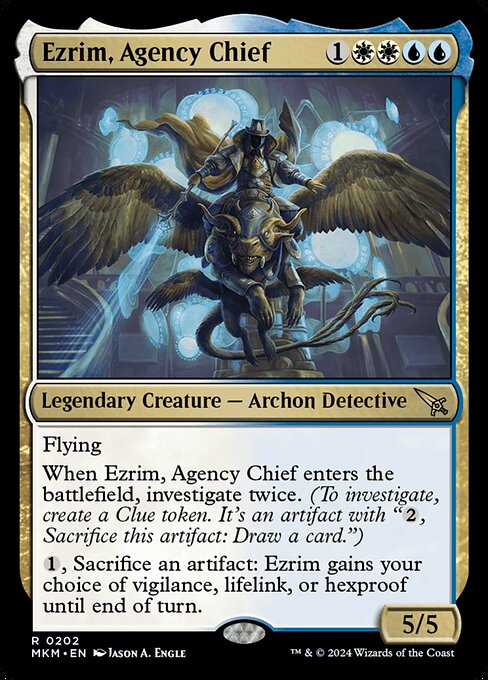 Ezrim, Agency Chief (Foil) - MKM - 202