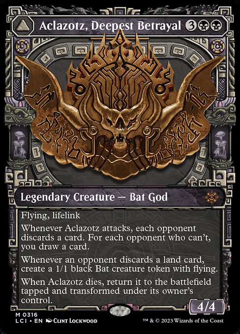 Aclazotz, Deepest Betrayal (Showcase) (Foil) - LCI - 316