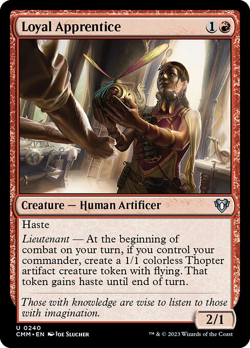 Loyal Apprentice - CMM - 240
