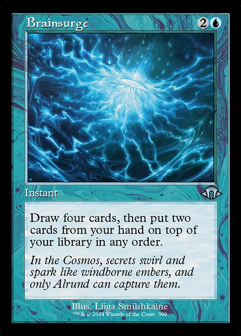 Brainsurge (Retro Frame) (Foil) - MH3 - 399