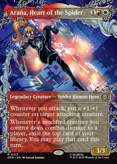 Arana, Heart of the Spider (Borderless) (Foil) - SPM - 213