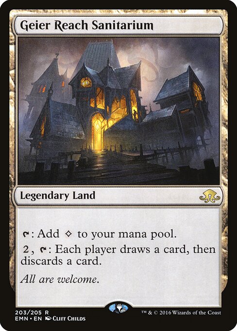 Geier Reach Sanitarium (Foil) - EMN - 203