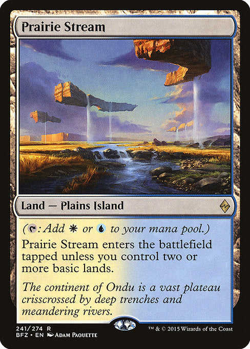 Prairie Stream (Foil) - BFZ - 241