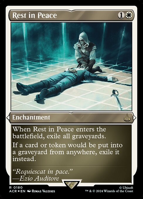 Rest in Peace (Foil Etched) - ACR - 180