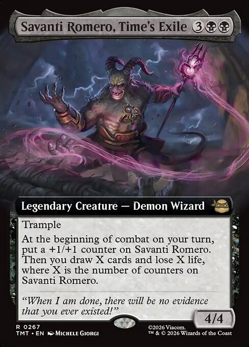 Savanti Romero, Time's Exile (Extended Art) - TMT - 267