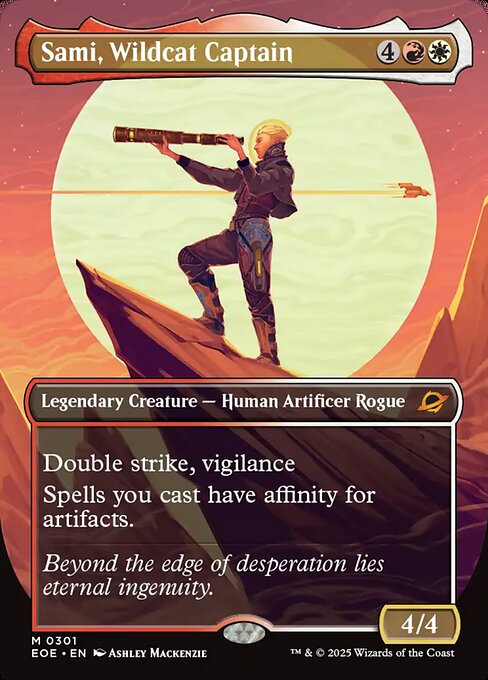 Sami, Wildcat Captain (Borderless) - EOE - 301