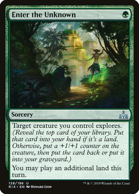 Enter the Unknown (Foil) - RIX - 128
