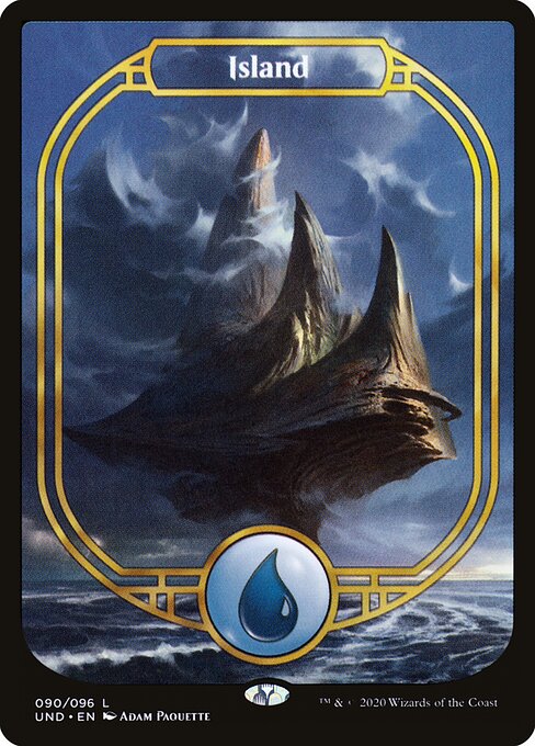 Island (Full Art) - UND - 90