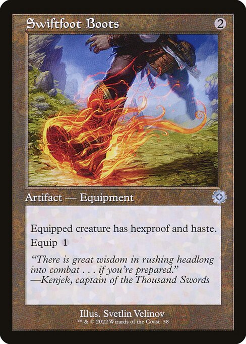 Swiftfoot Boots (Foil) - BRR - 58