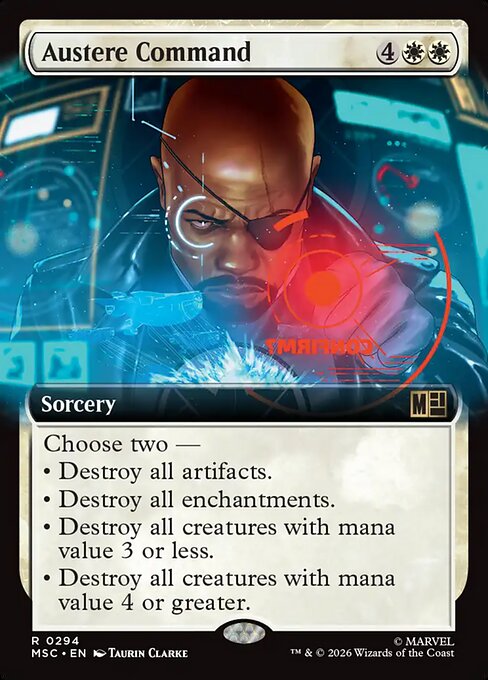 Austere Command (Extended Art) - MSC - 294