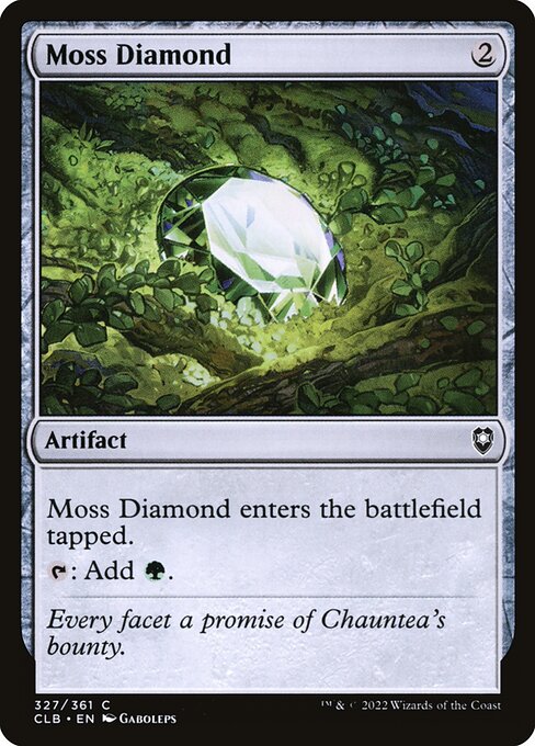 Moss Diamond - CLB - 327