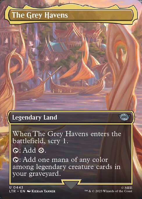 The Grey Havens (Borderless) - LTR - 443