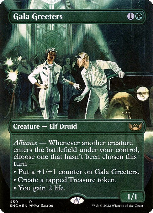 Gala Greeters (English) (Foil) - SNC - 450